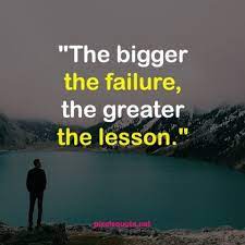 Meeting with Failure – Life's Lessons and Mental Health